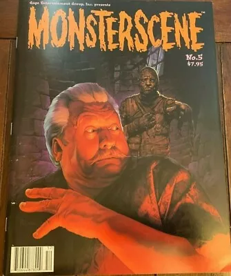 Famous Monsters Basil Gogo Publication Monsterscene #5 Summer/fall 1995 • $14.99