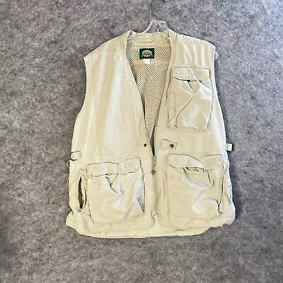 Cabela's Outdoor Gear Vest Men's Size Large Fly Fishing Utility Pockets Hunting  • $14.28