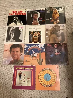 Vintage Lot Of 1 1 LP's Albums Assorted Titles And Vocal Artist..LOUIS ARMSTONG. • $0.99