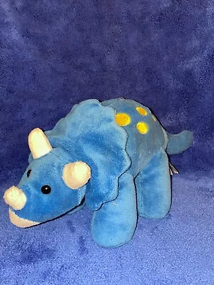 Triceratops Plush Stuffed Animal Dinosaur Prextex Toy Cuddle Spotted 11  • $8.44