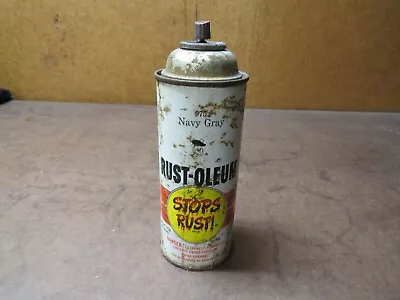 Vintage 1973 Rust-oleum Rustoleum Navy Gray 975 Spray Paint Can • $10