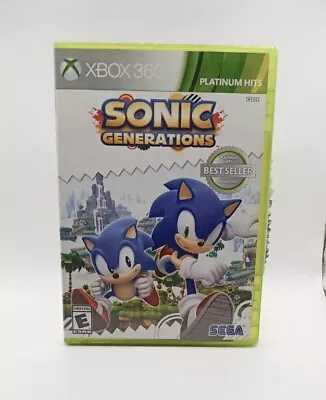 Sonic Generations (Microsoft Xbox 360 2011) • $12.99