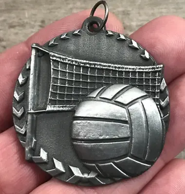 Volleyball Silver Color Award Medal Prize Team Sports • $3.09