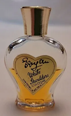 Vintage Evyan White Shoulders Cologne Mini Complimentary Size Bottle • $16.94