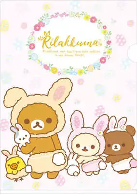 SAN X Good Rilakkuma Stationery File Folder Otaku Toy Collection Amazing B5 • $87.52