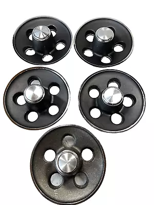 (5) CENTER CAPS ARGENT CHROME SMALL BOLT PATTERN  MOPAR OEM 3461037 Demon Duster • $169