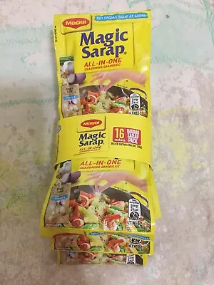 Maggi Magic Sarap All In One Seasoning Granules Lot Of 32 64 Or 96 Sachets 8g • $19.98