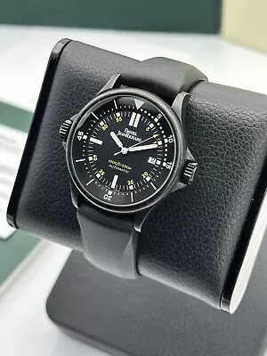 Daniel JeanRichard Diverscope 43mm Black PVD Stainless Steel 330m Automatic • $1195