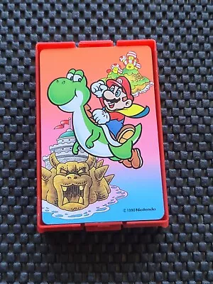 Vintage Nintendo Super Mario World Card Deck Trump Rare Promo COMPLETE SNES GBA  • $25