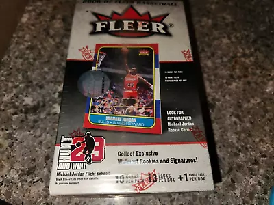 2006-07 Fleer Basketball Card  Box Michael Jordan 1986 Rookie Auto?-kobe-lebron? • $1950