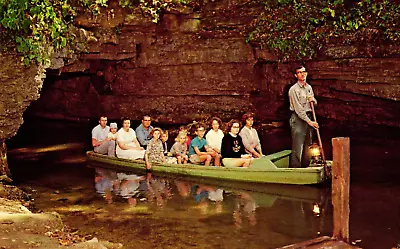 Postcard Twin Calves Boat Tour Springmill State Park Mitchell Indiana • $5.09