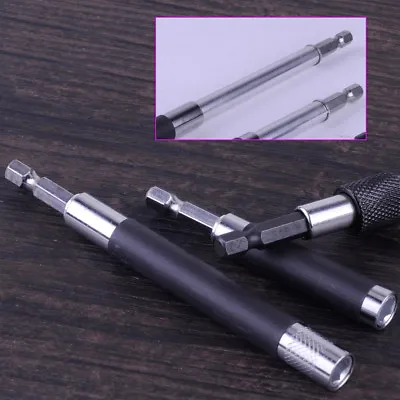 3x Magnetic Screwdriver Extension Bit Holder Quick Release 1/4  Hex Shank Set • $12.71