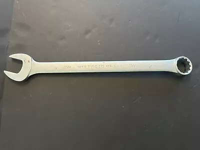 Proto Professional 1-1/4” Combination Wrench 1240 Made In USA • $32.76