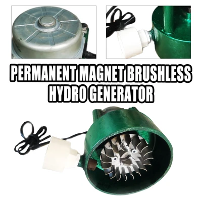 $298.98 • Buy 1000W 220V Water Turbine Generator Kit Mini Hydro Power Plant Electric Station