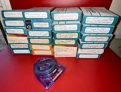 Super 8mm Cartridge Lot 25 Technicolor Sound. 70’s & Early 80’s Family Films • £152.28