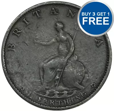 1799 - 1 Farthing - George Iii - Great Britain - United Kingdom • £7.99