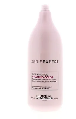 Brand New Original Formula L'oreal Serie Expert Vitamino Color Shampoo 50.7 Oz • $74.95