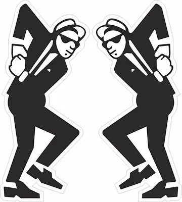 £19.99 • Buy Ska Dancers Vinyl Stickers Window Laptop Car Walt Retro 2 Tone Specials Madness
