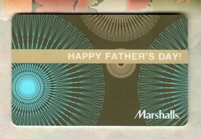 MARSHALLS Happy Father's Day ( 2008 ) Gift Card ( $0 ) • $2.50