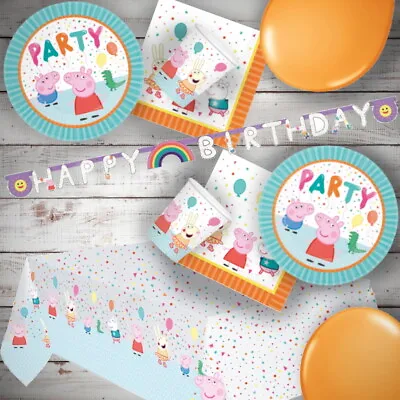 £9.15 • Buy Peppa Pig Party Supplies Tableware, Decorations, Banners, Balloons, Invites