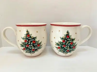 Villeroy & Boch Mugs Toy's Delight Set Of 2 Christmas New • $25