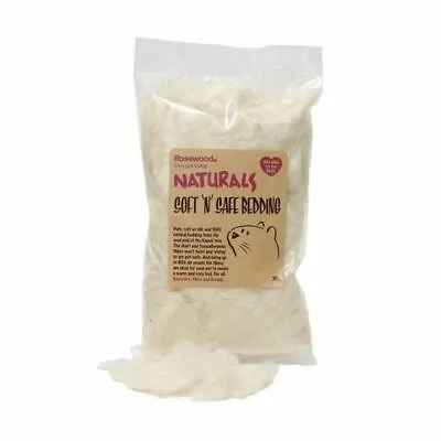 Rosewood Small Animal Hamster Mice Gerbils Naturals Soft 'n' Safe Bedding 20g • £10.93