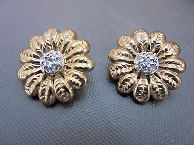 Cabouchon: Vintage 1980's Clip On Earrings  - Excellent Condition • £6.99