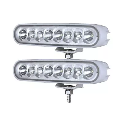 Waterproof Led Boat Lights 6.5inch White Spreader And Deck Marine Lights 2 ... • $58.53