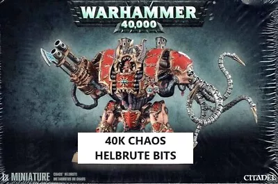 Warhammer 40k Chaos Space Marine Bits Helbrute Dreadnought BITZ  Multi Listing • $3.99