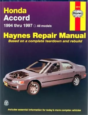 Honda Accord (94 - 97) (Paperback) (UK IMPORT) • $61.32