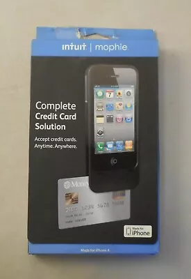 Intuit Mophie Complete Credit Card Solution For IPhone 4 • $19.95