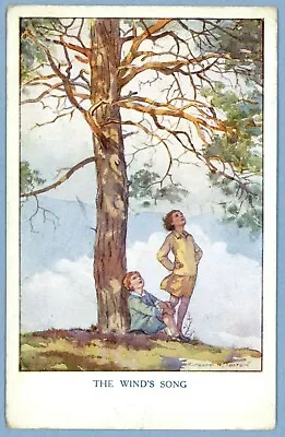 Margaret W Tarrant The Winds Song Postcard 1930 Medici • $14.85