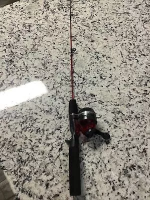 #1826 - Zebco Dock Demon Casting Reel And Fishing Rod Combo 30-Inch - Mini • $15