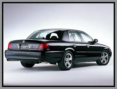 2003 Mercury MARAUDER Sedan #2 BLACK Refrigerator Magnet 42 MIL • $5.35