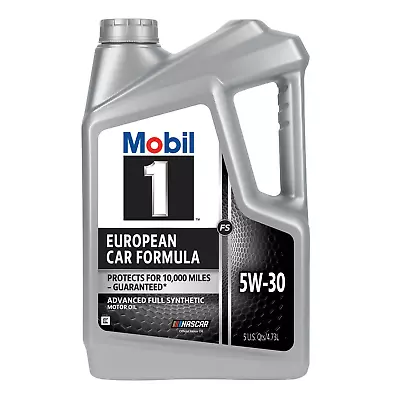 Mobil 1 FS European Car Formula Full Synthetic Motor Oil 5W-30 5 Quart Motor Oil • $28.90