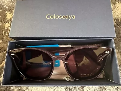 Coloseaya Greentreen Polarised Sunglasses Fashion Ladies Woman 1515 • £9.99