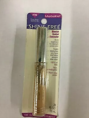 Maybelline Shine Free Blemish Control Concealer Acne Treatment DEEP BEIGE NEW. • $19.54