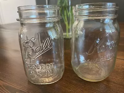 Lot Of 2 Vintage Ball/ Kerr 12 Oz Jars  • $14