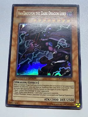 Yu-Gi-Oh! Van’Dalgyon The Dark Dragon Lord Limited Edition Ultra JUMP-EN023 HP • $1