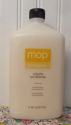 $27.99 • Buy MOP LEMONGRASS VOLUMIZING CONDITIONER 33.8 OZ For FINE HAIR