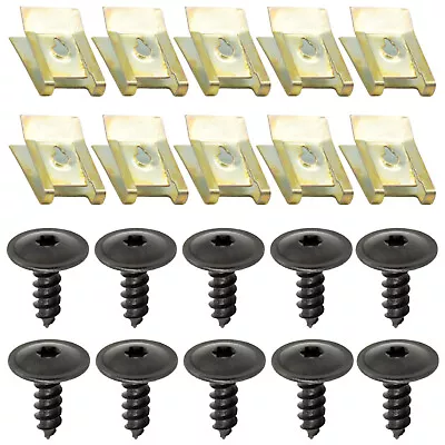 $8.49 • Buy 20x New Fender Liner Splash Shield Guard Screws FOR VW Jetta Golf Passat Beetle