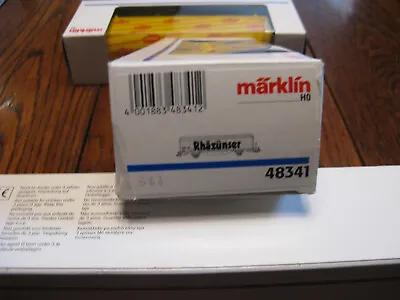 Marklin #48341 Swiss (SBB) Green Rhazunser Passugger Box Car • $25