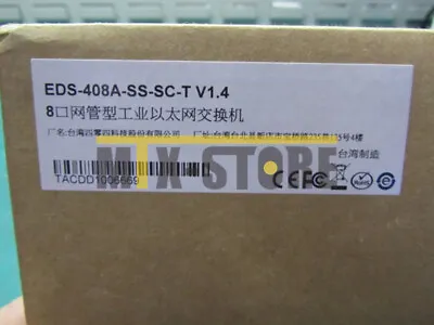 1pcs Brand New Ones In Box MOXA EDS-408A-SS-SC-T Brand New Ones • $664.05