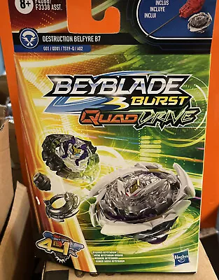 Beyblade Burst QuadDrive DESTRUCTION BELFYRE B7 Starter Pack ~ FREE SHIPPING • $11