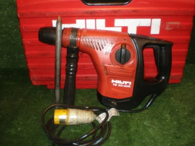 £225 • Buy HILTI TE40 AVR 110v COMBI HAMMER DRILL/ BREAKER 3 MODE SDS CHUCK POINT CASE SF1