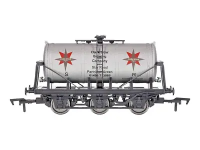 Dapol 4F-031-027 OO Gauge 6 Wheel Tanker Wagon Dark Star Brewing Co • £17.85