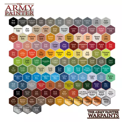 The Army Painter Warpaints Complete Range (Free Shipping Over $35) • $3.75