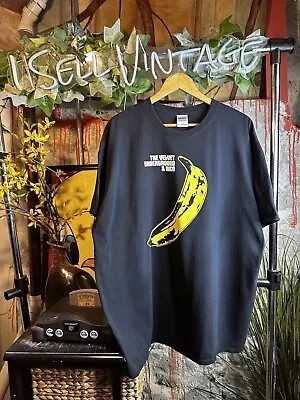 Vintage The Velvet Underground Andy Warhol David Promo Tshirt Size XXL • $60