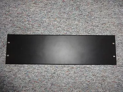 Middle Atlantic 3 RU Steel Flanged Blank Panel Black For 19  Racks • $25