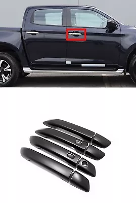 For Mazda BT-50 2021 2023 Accessories Matte Black Side Door Handle Cover Trim • $49.49